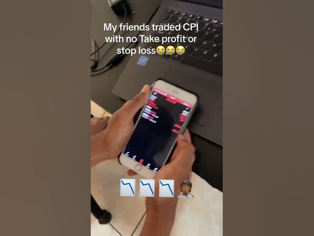 Trading CPI Gone Wrong🤦🏾. #forextrading #cpi #trading