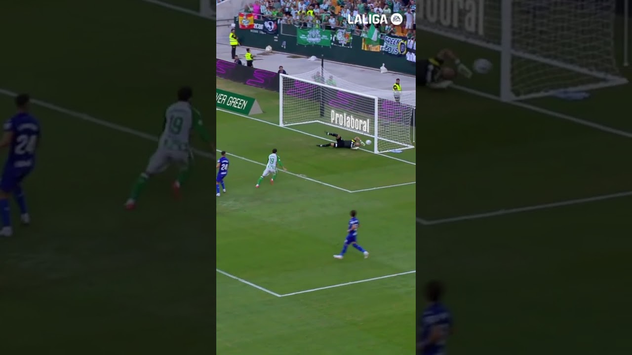 Antony rozó el primer gol ante el Getafe