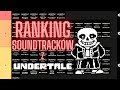 Tierlista soundtracków z Undertale!