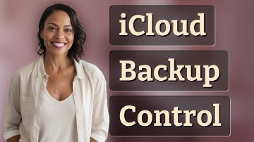 Which iPhone Settings Control iCloud Backup Visibility?