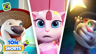 Megamaratona De Animações! 🎬 Todos Os Episódios De Talking Tom Curtas (Temporada 1)