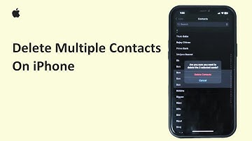 How To Delete Multiple Contacts On iPhone 2025 | Bulk Remove Contacts On iOS
