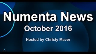 Numenta News: October 2016
