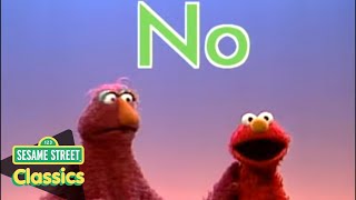 NO! With Elmo and Telly | Sesame Street Classic