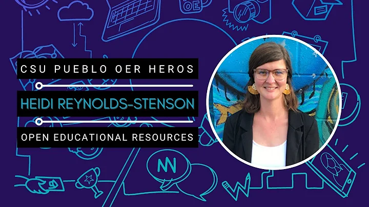 CSU Pueblo OER Hero, Heidi Reynolds-Stenson