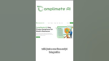 Is Your Website Breaking GDPR Laws? Complimate AI Will Fix That!