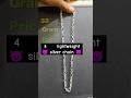 Silver Chain Men 10 Gram Silver Chain Price