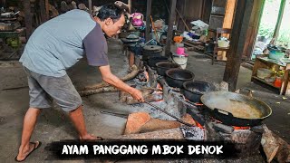 DIOLAH TRADISIONAL, AYAM PANGGANG MBOK DENOK KULINER KARANGANYAR