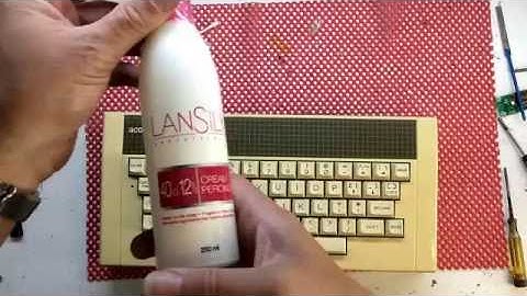 Remove discolouration on a Acorn Electron or any other yellowed plastic