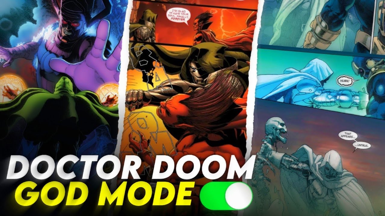 5 Comic Moments That Proved Doctor Doom Is Terrifying | Silent Supe 