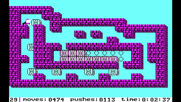 Soko-Ban MS-DOS Variant, Level 29