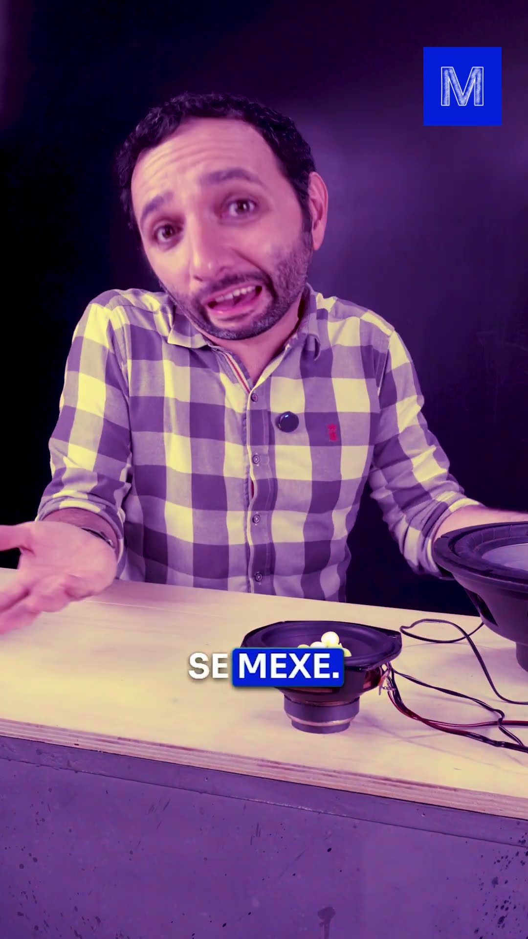 ALTO-FALANTE que copia o MOVIMENTO?