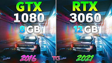 ¿Es la GTX 1080 mejor que la RTX 3060?