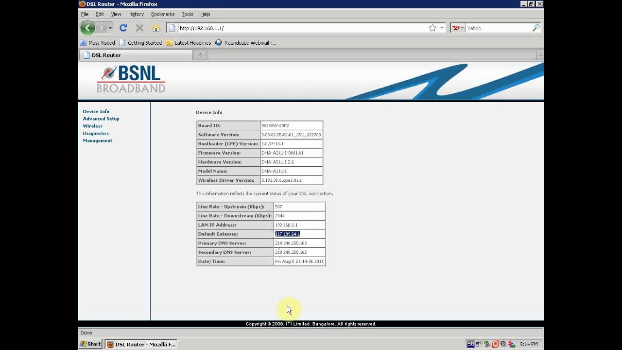 bsnl broadband dna-a211-1 driver