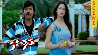 Raghava Lawrence And Lakshmi Rai Scene || Kanchana Movie Scenes