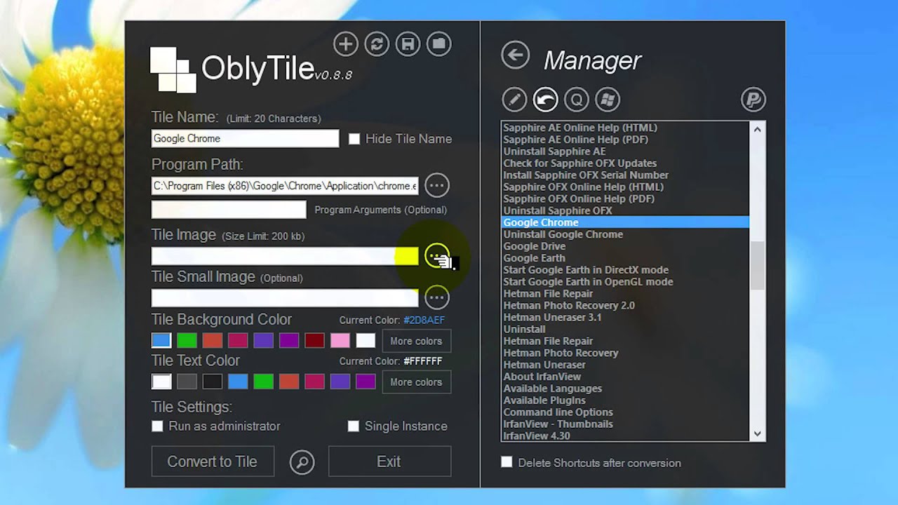 Using OblyTile to improve Windows 8 start menu - YouTube