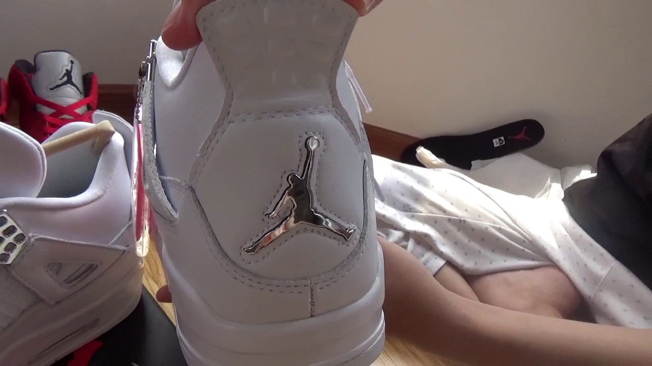 Authentic Air Jordan 4 âPure Moneyâ from www.perfectsneakers.com - YouTube