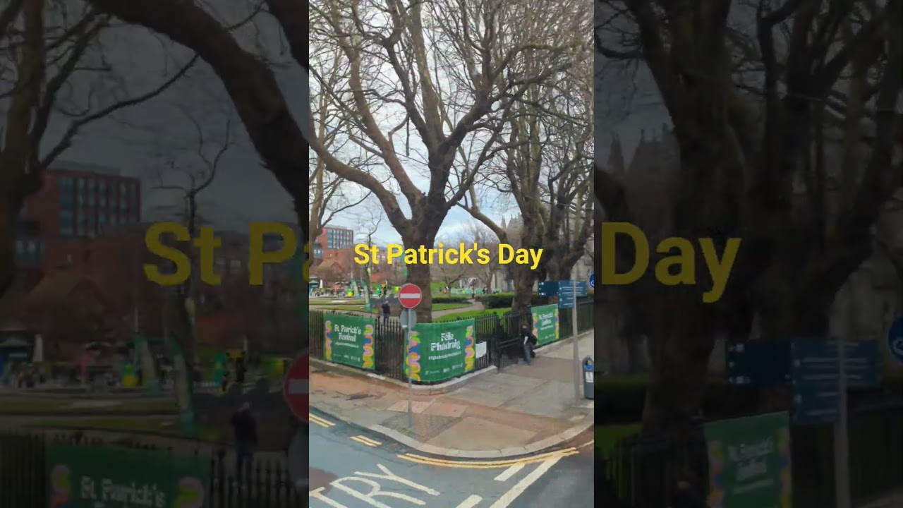 Dublin is getting ready for St Patrick's Day