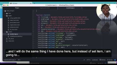 Week 19 : Lesson 3 -  Client-Side Storage JavaScript