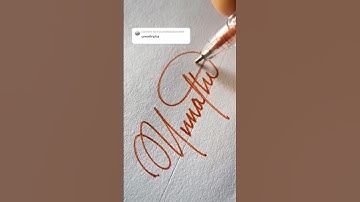 Unnathi Name Signature Design. Whose Next?? #calligraphy #signature #autographs