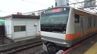 E233系T35編成　八王子駅発車