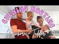 NIGHT TIME ROUTINE WITH NEWBORN AND TODDLER *evening routine* // busy mom of 2