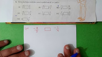 Q.8, Ex.8.1 Chapter:8 Rational Numbers | New Ncert Maths Class 7 | Cbse