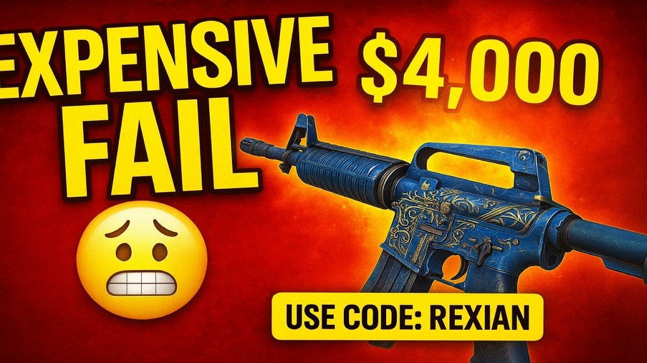 I Tried to Upgrade to a $4,000 Skin... It All Went Wrong 😬(csgocases promo code 2025)