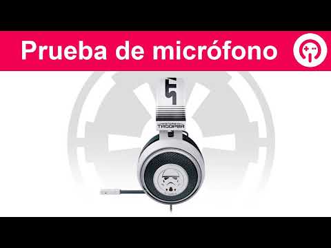 Razer Kraken Stormtrooper Edition - Prueba de micrófono