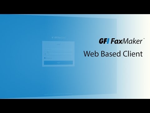 Web Based Client | GFI FaxMaker