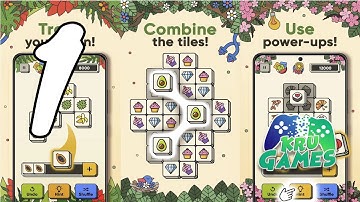 3 Tiles - Tile Connect and Match Block Puzzle Gameplay Walkthrough #1 (Android, IOS)