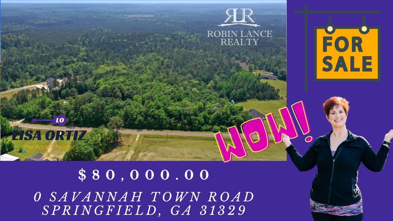 Savannah Town Road Land: Your Dream Property Awaits In Springfield Ga 31329!