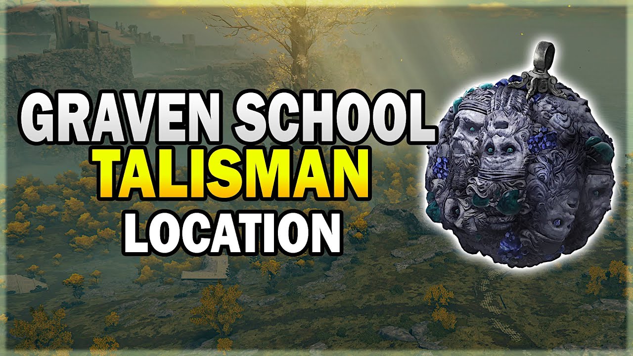 Graven School Talisman Location (Raise Potency of Sorcery) Elden Ring