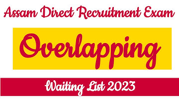 Adre Grade-IV & Grade III Waiting list & Overlapping | adre update 2023 | Adre Overlapping Problm