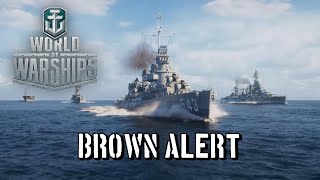 World of Warships  Brown Alert