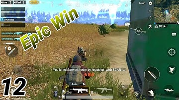 [Rank #1] PUBG Mobile (English Version) - Epic Win - Android IOS Gameplay #12 [by LIGHTSPEED]