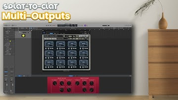 Splat-to-Clat Using Virtual Multi-Outputs in a DAW Logic Pro X