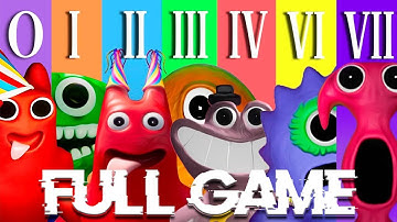 Garten of Banban (0,1,2,3,4,6 & 7) FULL GAME - Walkthrough (No Commentary) CHRONOLOGICAL ORDER