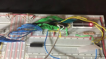 Breadboard Computer Program Counter