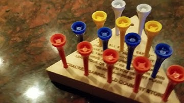 Cracker Barrel Triangle wooden game Solved in 2 MINS Jump all but one Strategy Game