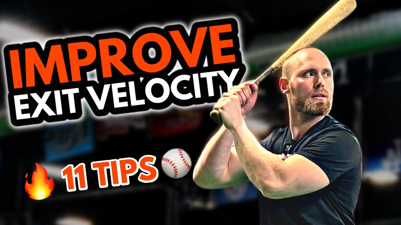 11 Essential Tips for Improving Exit Velocity and Hitting with More