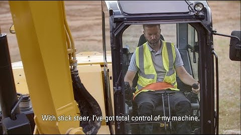Cat® Next Gen Mini Excavators – Stick Steer