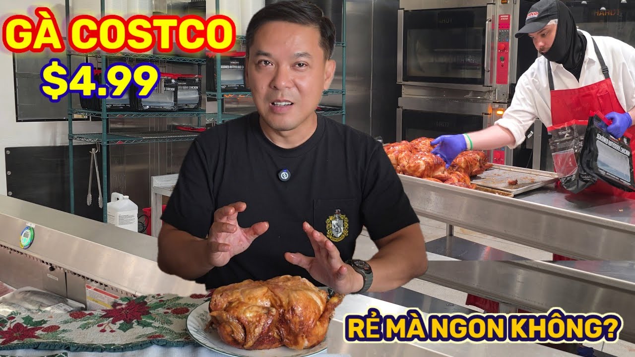 GÀ COSTCO RẺ MÀ CÓ NGON KHÔNG? RỬA XE TỰ ĐỘNG Ở MỸ NHƯ THẾ NÀO? || Nick Nguyen