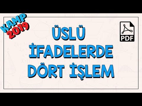 Üslü İfadelerde Dört İşlem