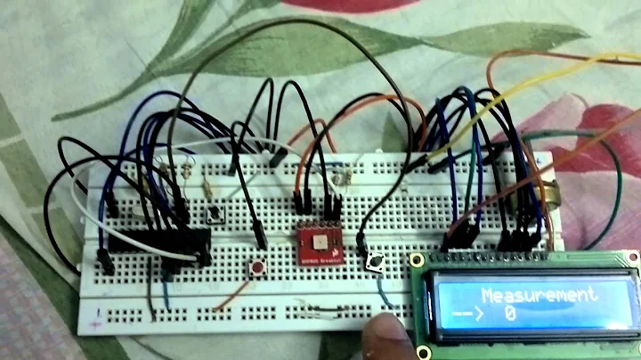 Measuring buildings height using Barometer sensor + avr[Unfininshed]