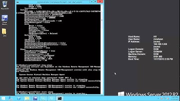 11 Note 1 Stopping and Starting WinRM with SCVMM