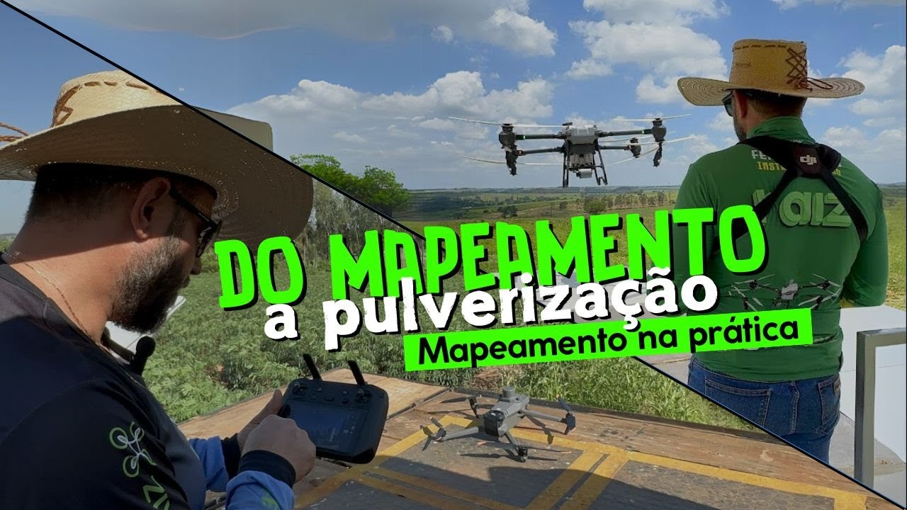 DO MAPEAMENTO A PULVERIZAÇÃO: Mapeamento na prática