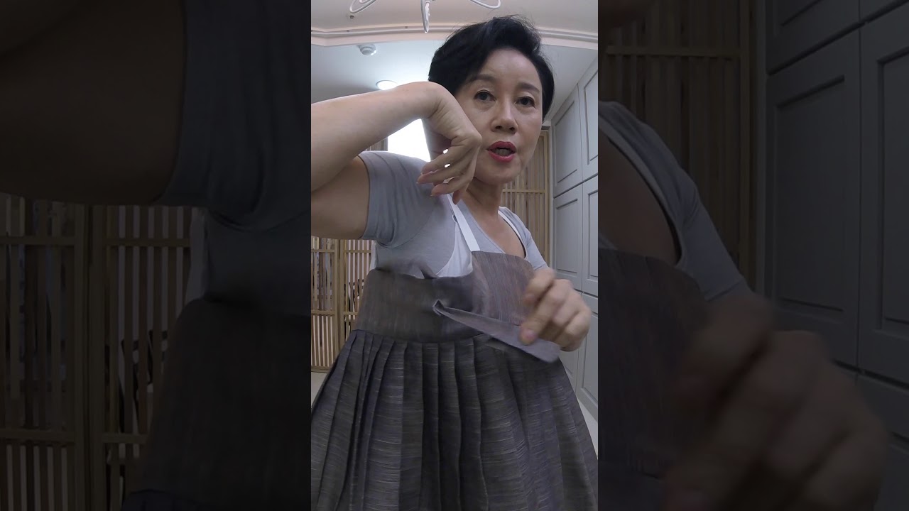 대전한복대여 황금단-한복입는법