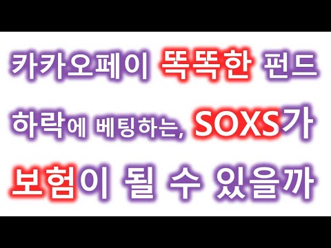 Update 카카오페이 똑똑한펀드, 하락에 베팅하는 SOXS가 보험이 될 수 있을까?