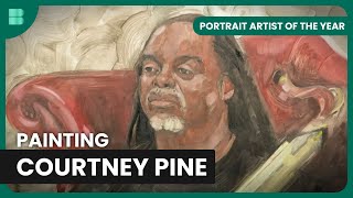 Courtney Pine Sitter Challenge - Portrait Artist of the Year - Art Documentary